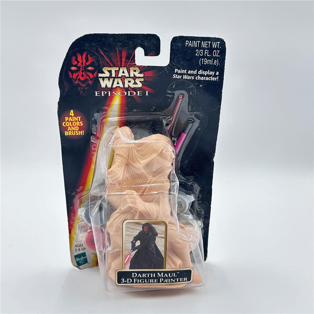 Darth Maul 3-D Figure Painter 4 paint colors and brush