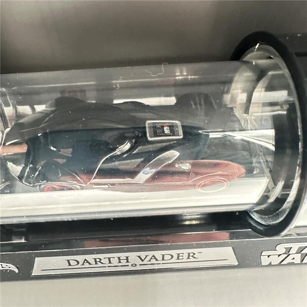 2014 SDCC EXCLUSIVE Hot Wheels Star Wars Darth Vader Lightsaber Disney Mattel