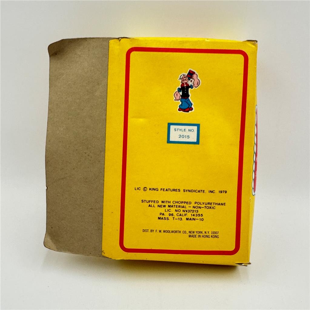 Popeye The Sailor Man Woolworth 1979 Figurine Style #2015