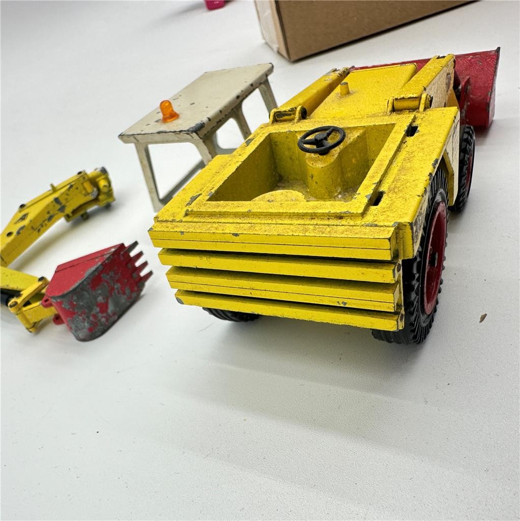 JCB 3C Backhoe Loader - NZG Diecast Model Made In W Germany