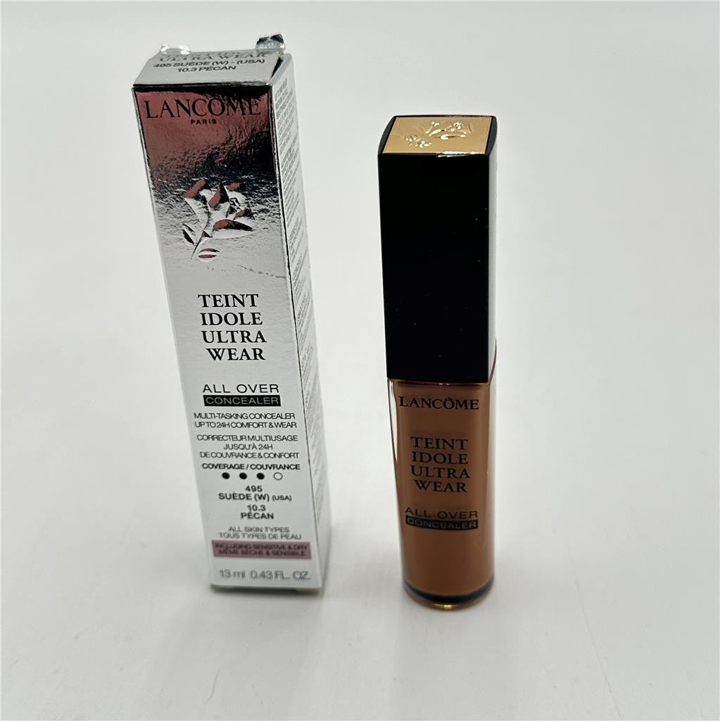 LANCOME TEINT IDOLE ULTRA WEAR All Over Concealer 495 SUEDE (W) 0.43 FL OZ