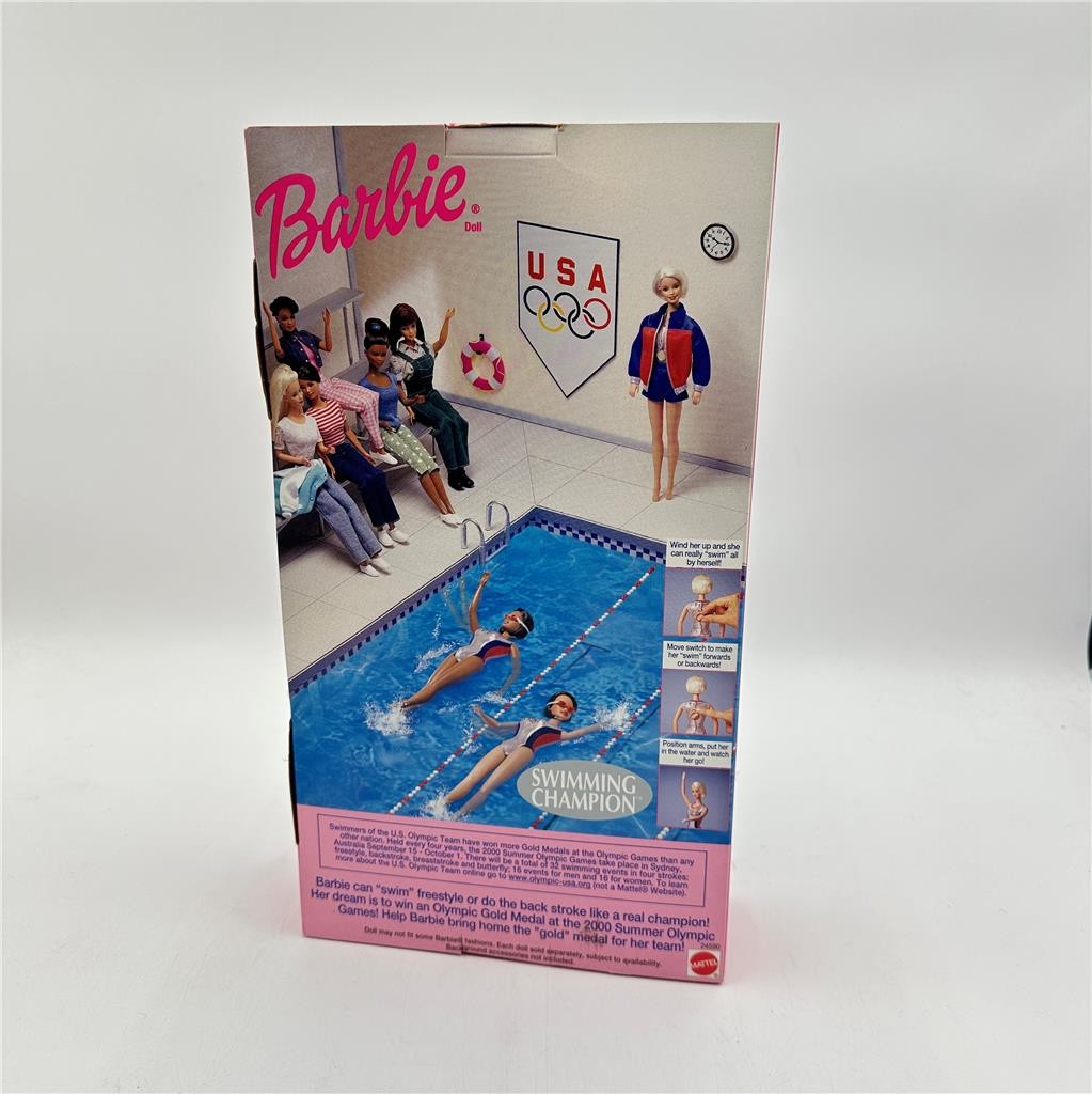 Vintage Barbie Swimming Champion Doll "Really Swims" Dreams of Gold Olympics NIB
