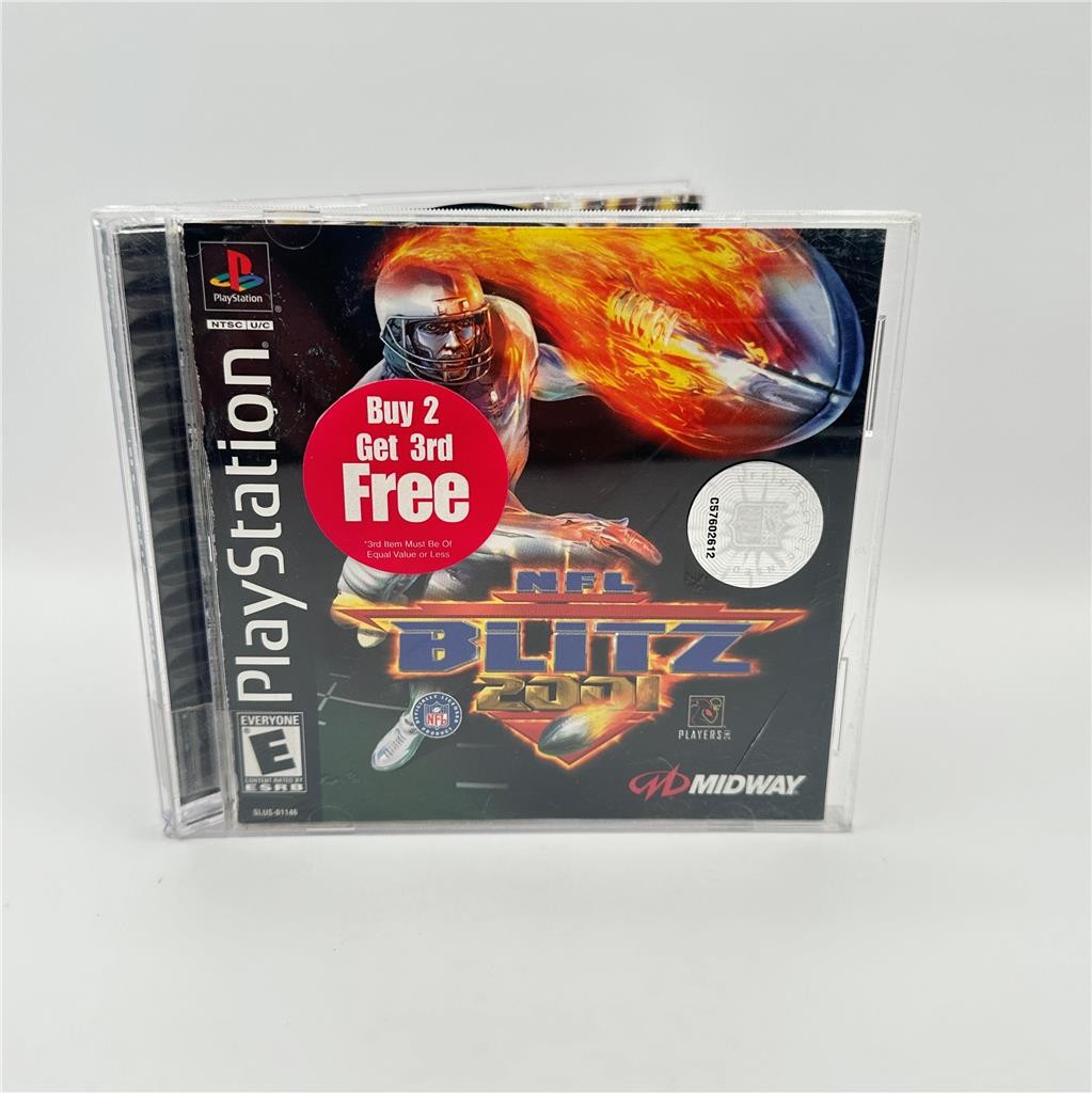 NFL Blitz 2001 (Sony PlayStation 1, 2000)