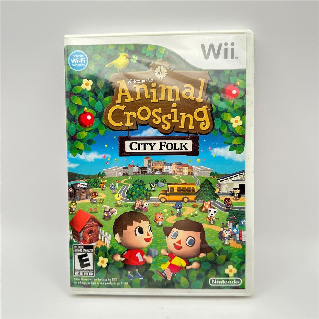 Animal Crossing: City Folk (Nintendo Wii, 2008) NEW SEALED