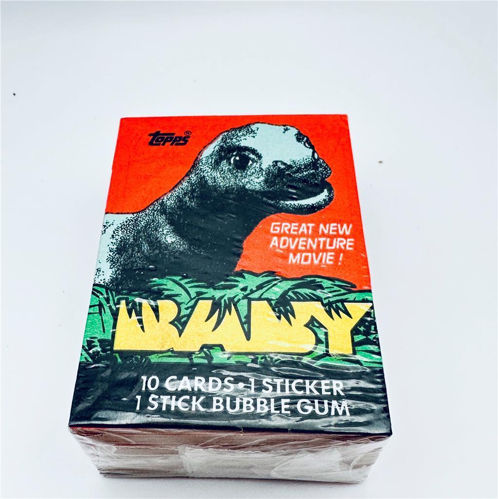 1985 Topps Baby Dinosaur Complete 66 Card Set + Sticker Set + Wrapper