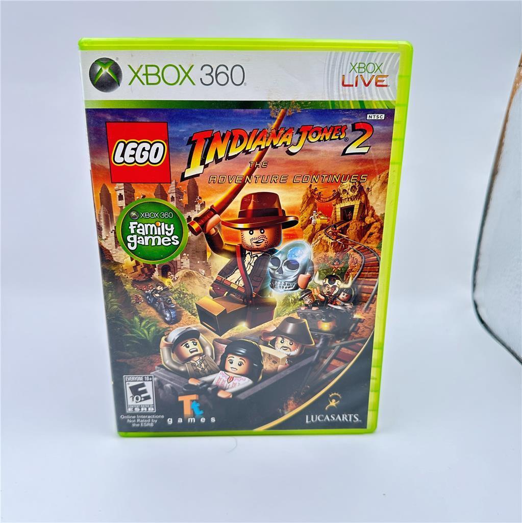 LEGO Indiana Jones 2: The Adventure Continues (Microsoft Xbox 360, 2009)