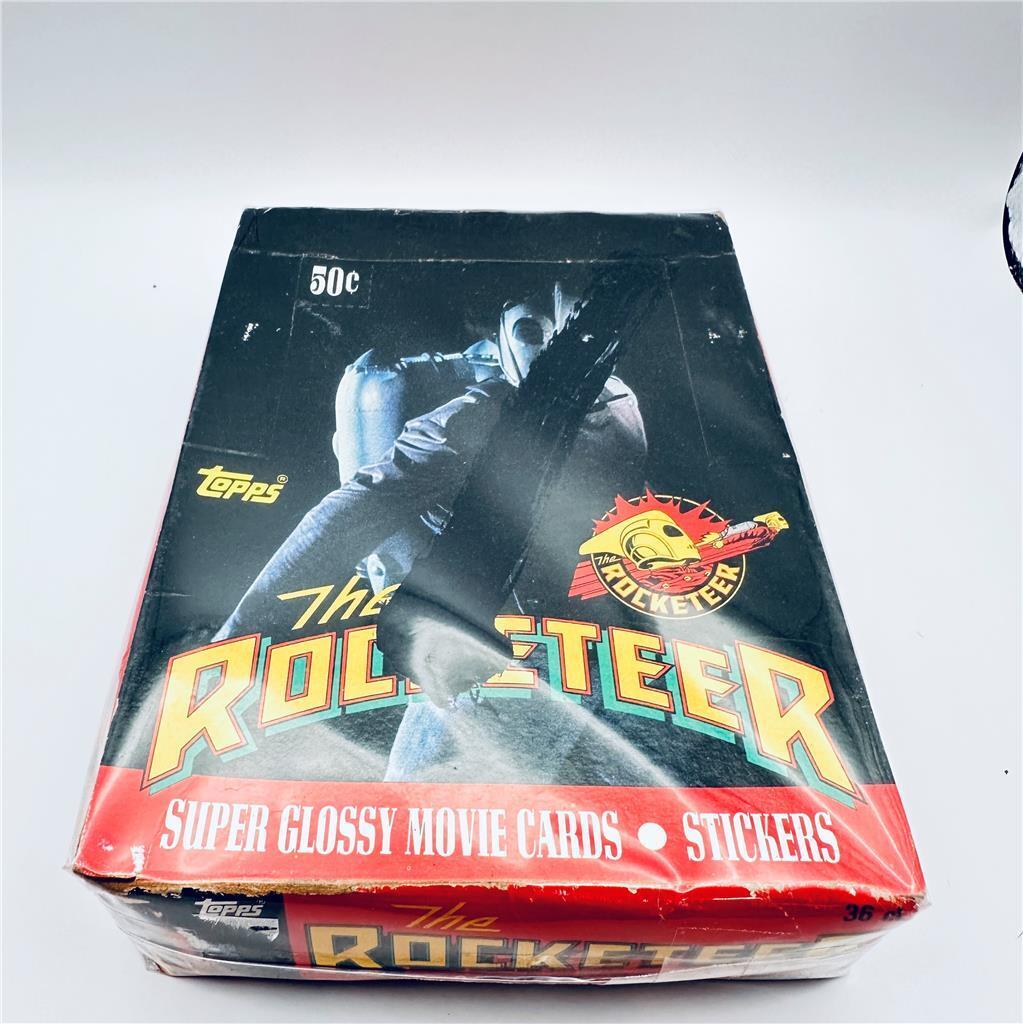 Topps 1991 - The Rocketeer Glossy Movie Cards and Stickers - 36 Sealed Packs New