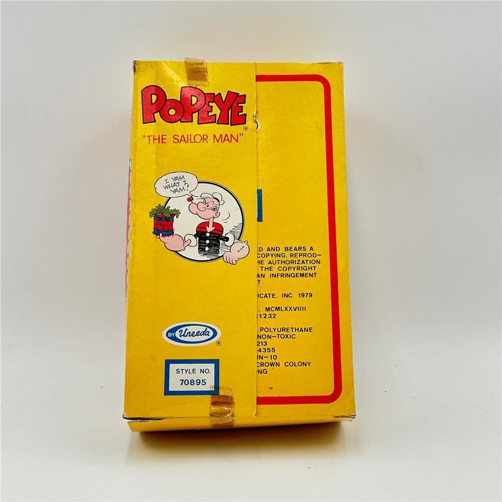 Popeye The Sailor Man Uneeda 1979 Figurine Style #70895