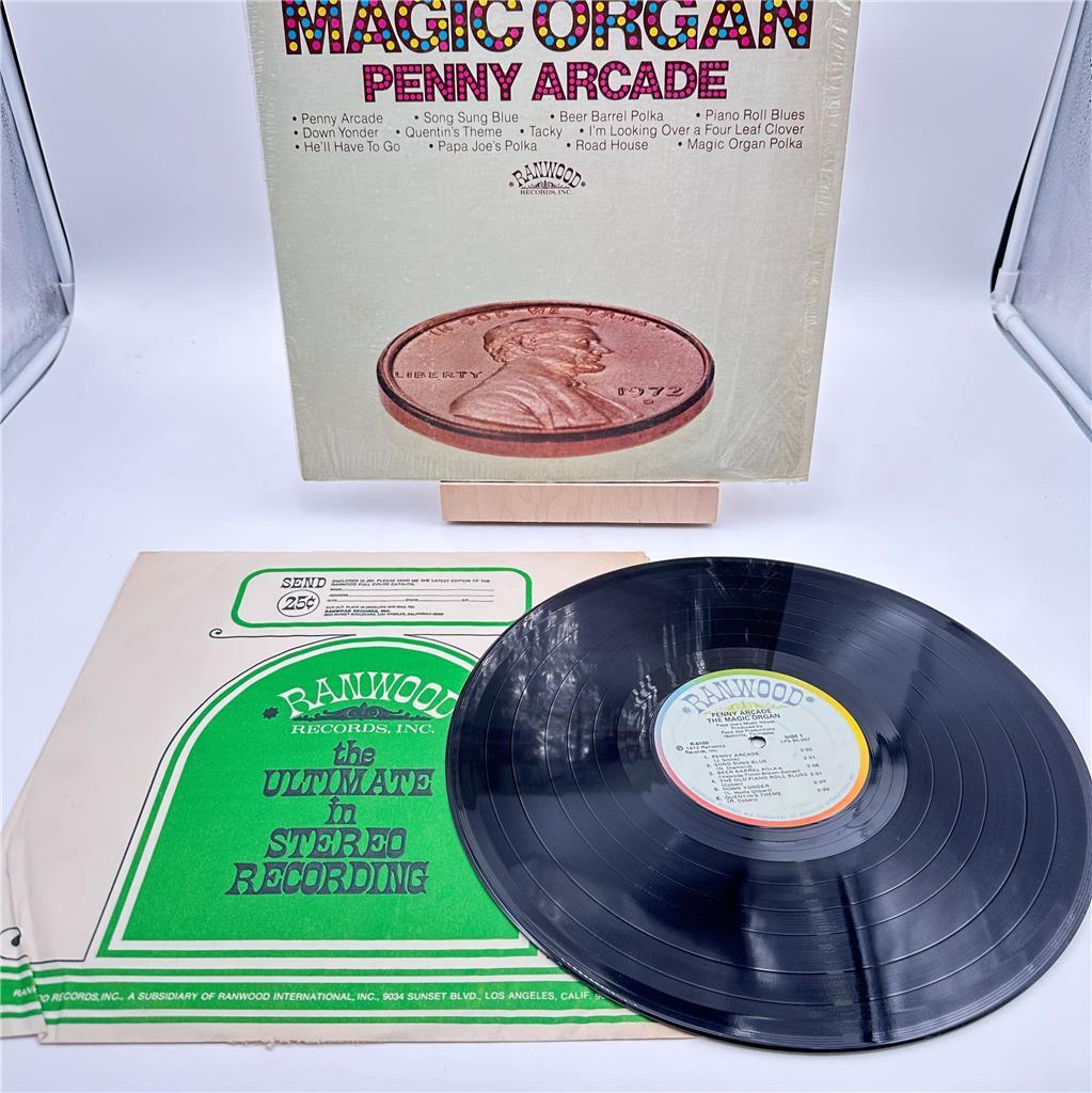 The Magic Organ Penny Arcade Vinyl Record 1972 Ranwood Records