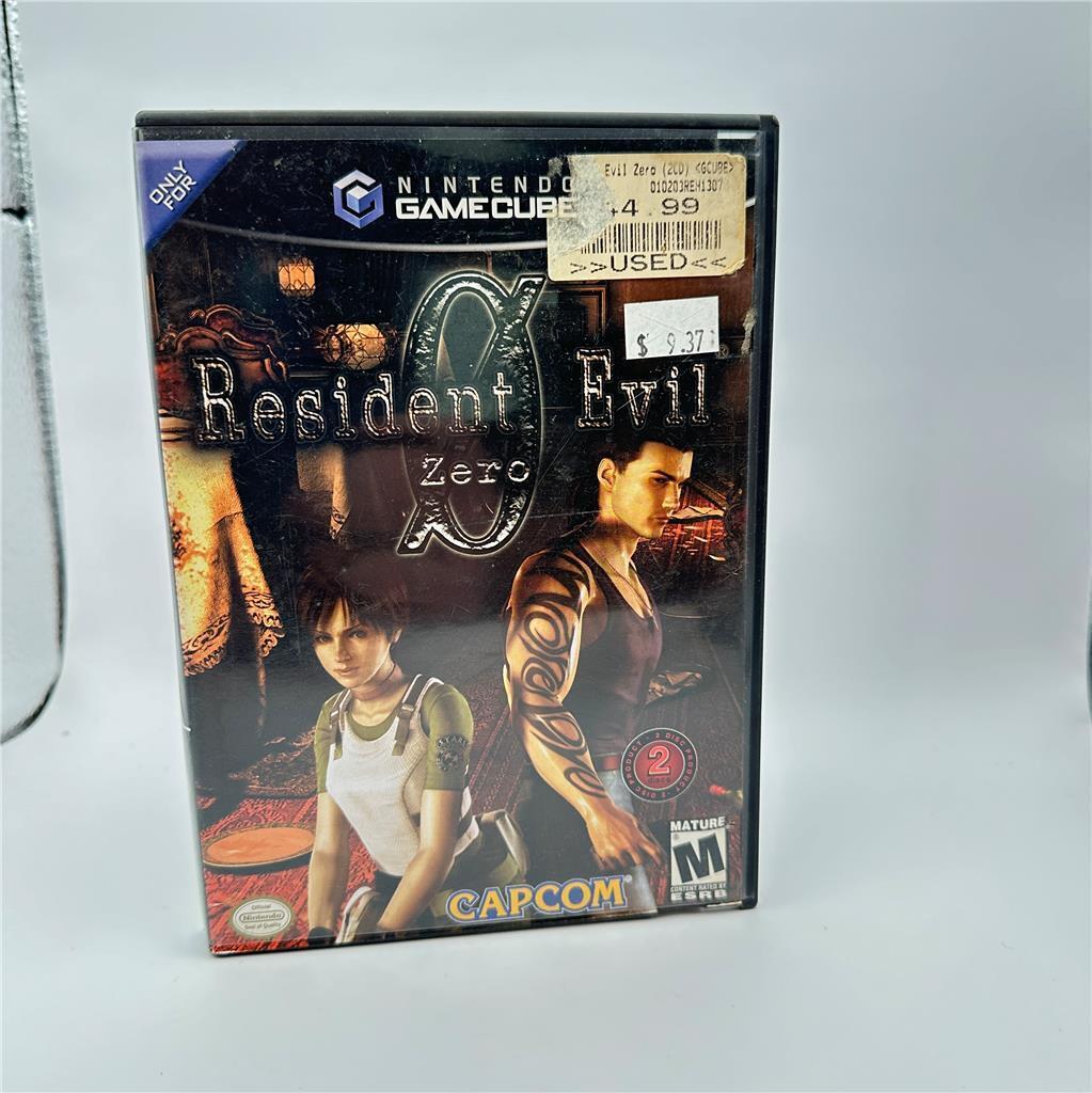 Resident Evil Zero (GameCube, 2002) black label compleate