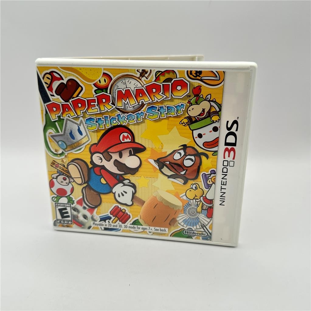 Paper Mario Sticker Star - Nintendo 3DS