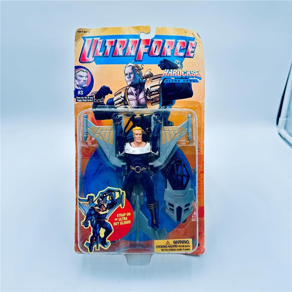 Galoob Ultraforce Hardcase Ultra Hero Action Figure with Sky Glider