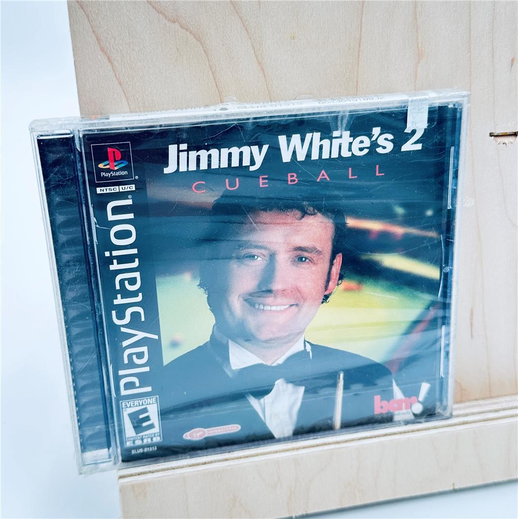 Jimmy White's Cue Ball 2 - Sony PlayStation 1 - SEALED