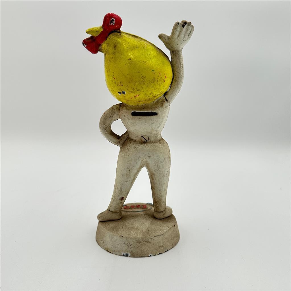 CAST IRON ESSO GIRL "Mrs. Drip" COIN BANK