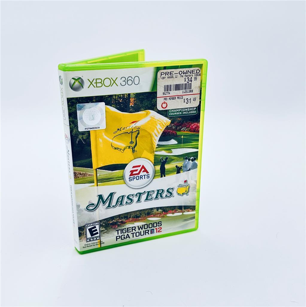 Tiger Woods PGA Tour 12: The Masters (Microsoft Xbox 360, 2011)