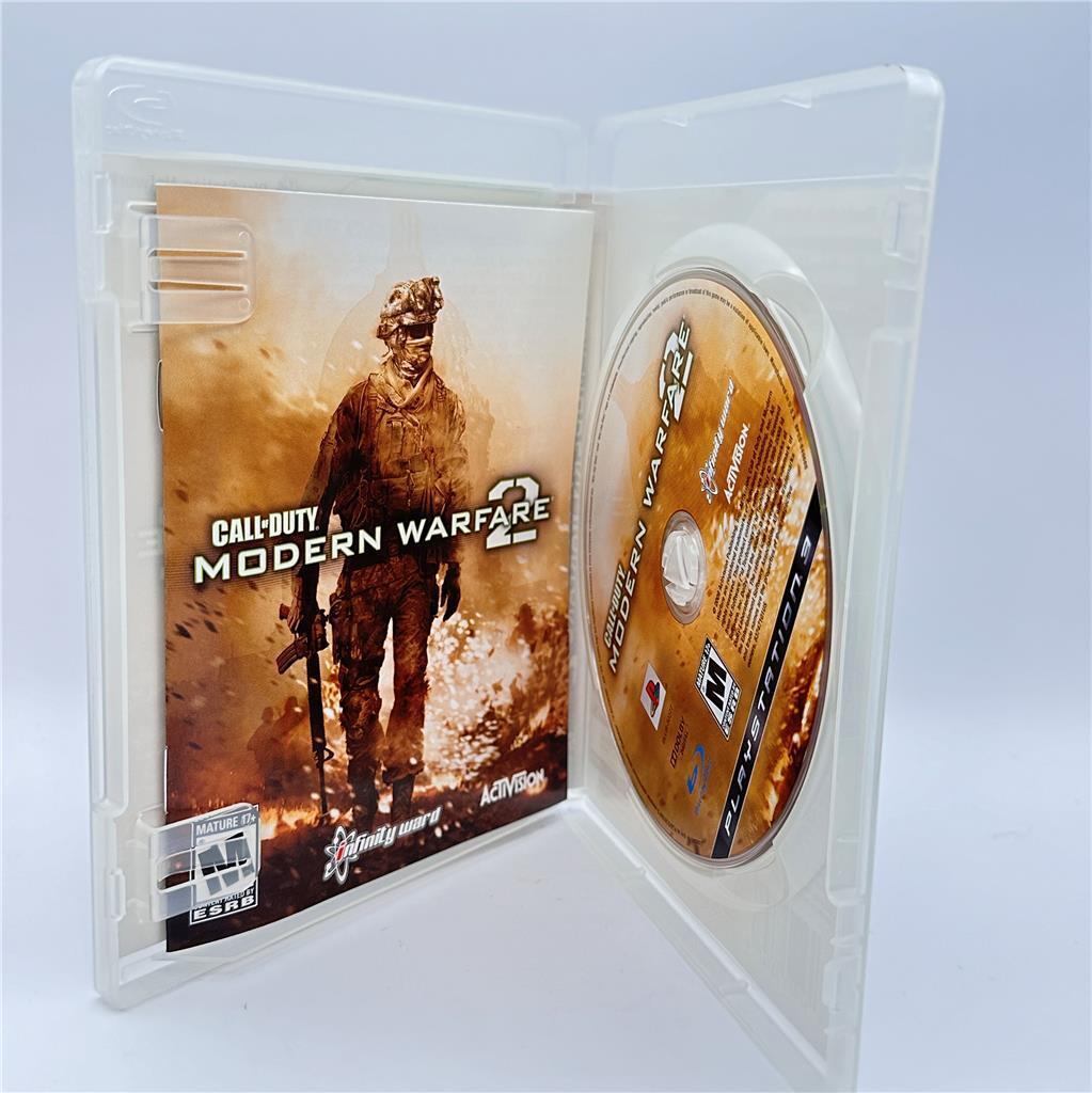 Call of Duty: Modern Warfare 2 (PlayStation 3, 2009) CIB Mint Disc