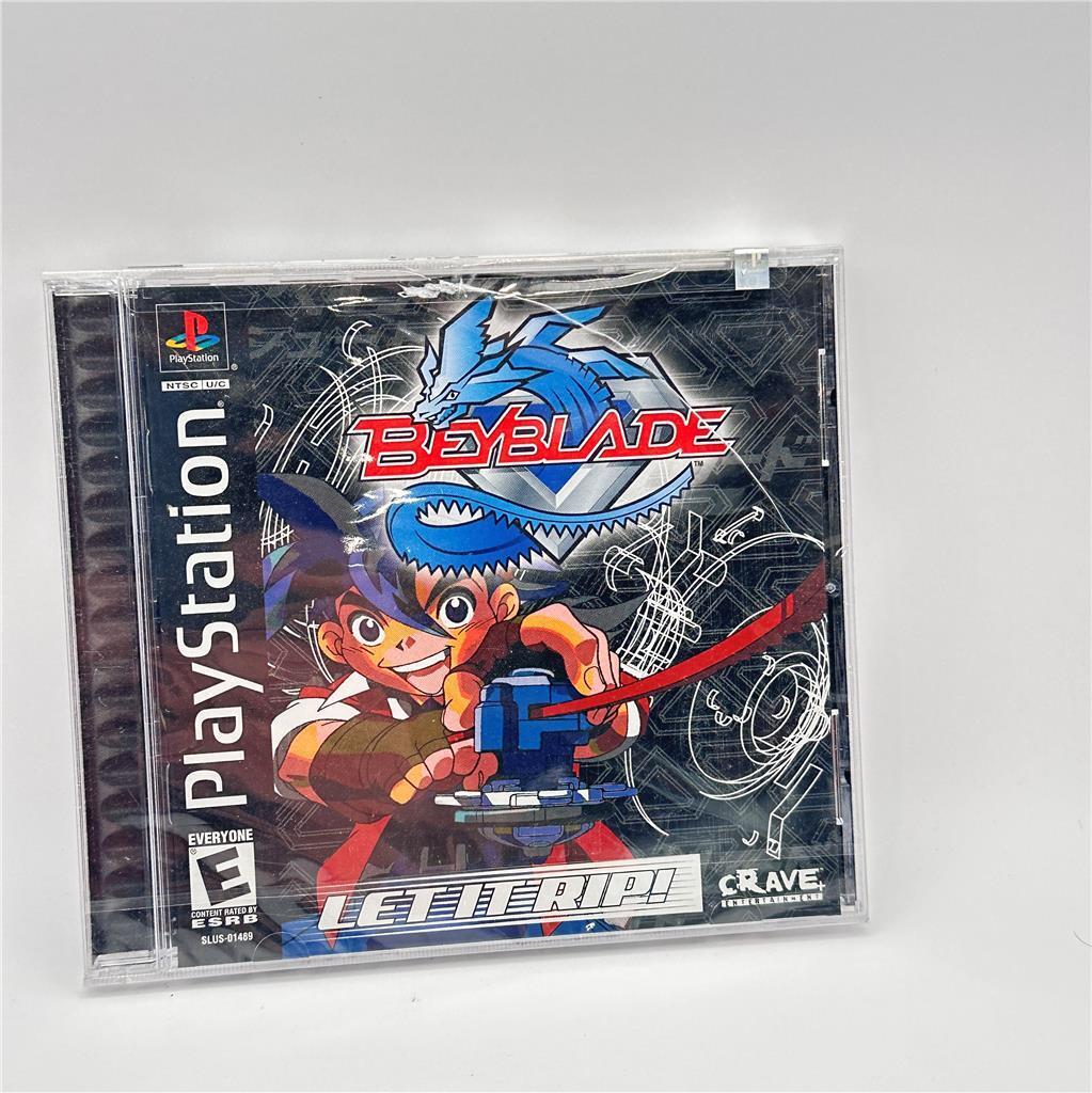 Beyblade (Sony PlayStation 1, 2002) SEALED CRACKED JEWEL CASE