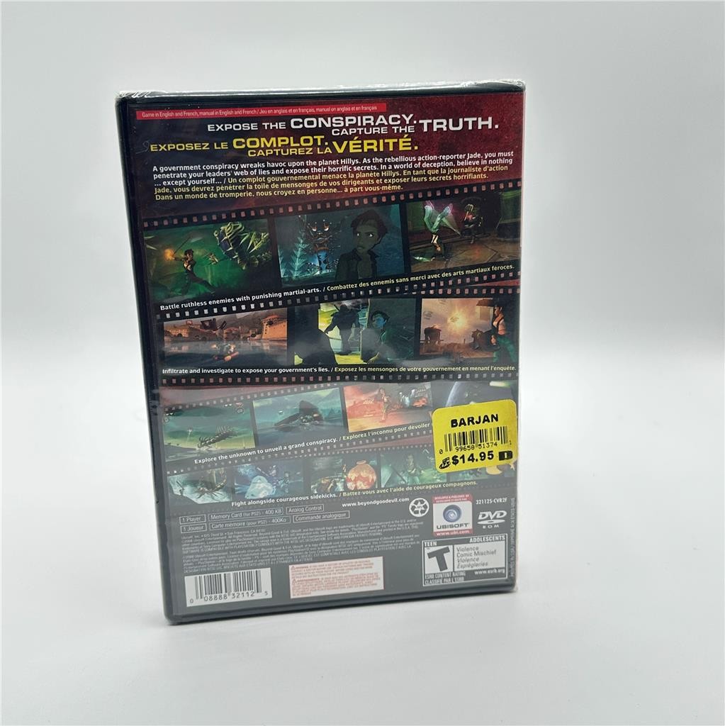 Beyond Good & and Evil - Sony Playstation 2 PS2 2003 - BRAND NEW FACTORY SEALED