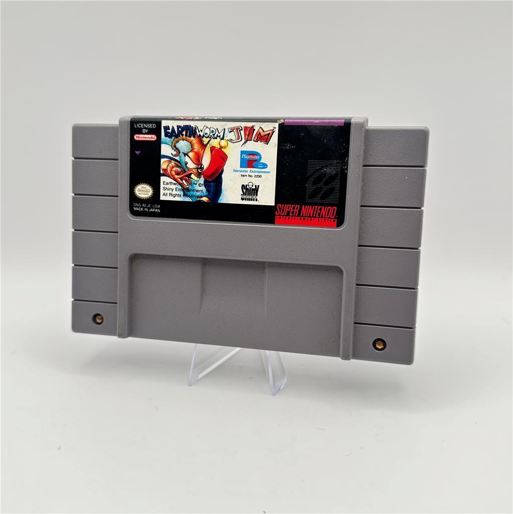 Earthworm Jim (Super Nintendo Entertainment System, 1994)