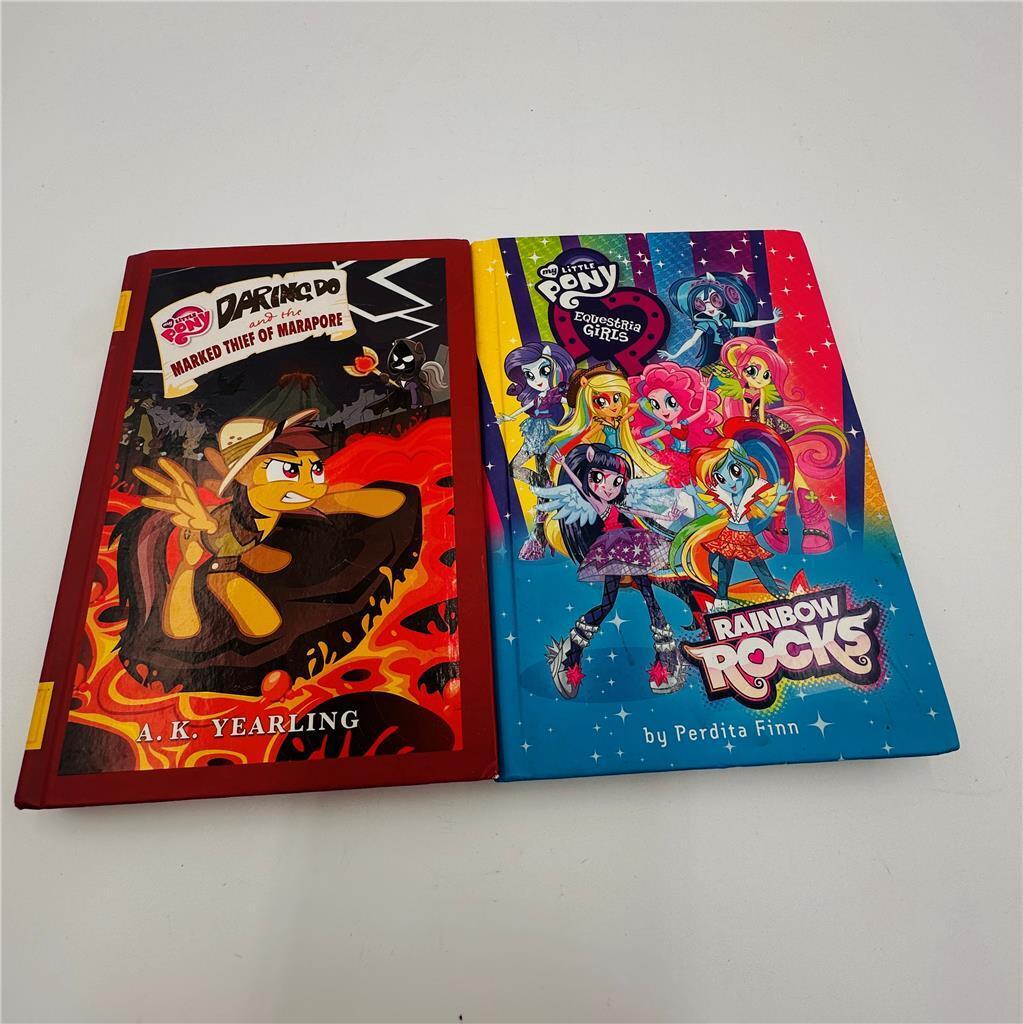 Lot of 2 My Little Pony Hardcover Books
