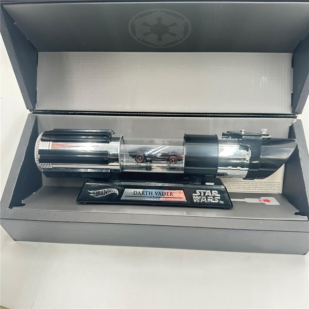 2014 SDCC EXCLUSIVE Hot Wheels Star Wars Darth Vader Lightsaber Disney Mattel
