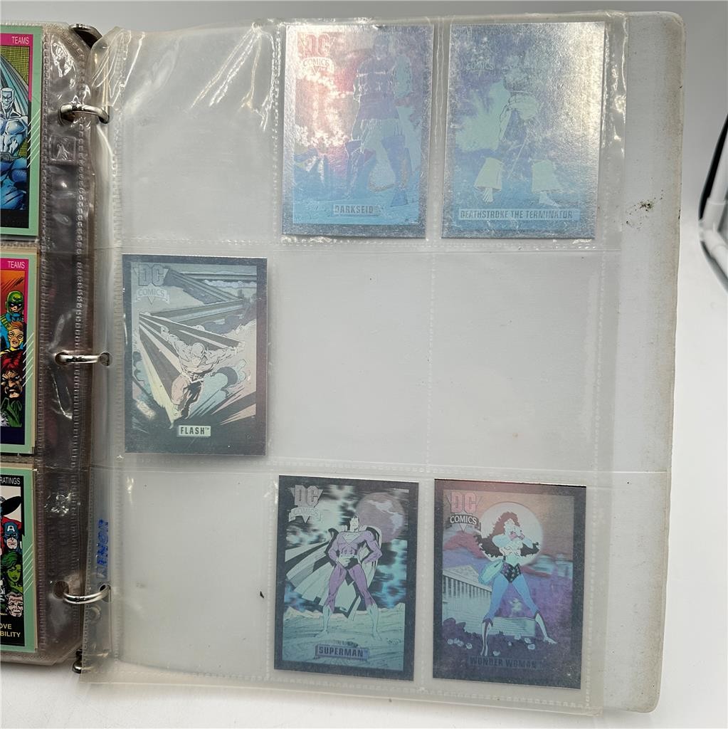 1991 Impel Marvel Comic Cards Set, Missing 1 card + Holos