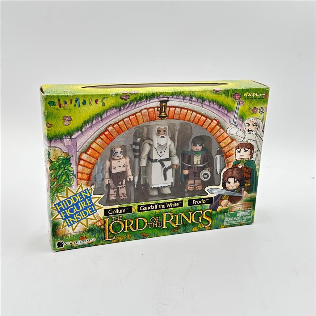 Lord of The Rings Minimates Frodo, Gollum, Gandalf