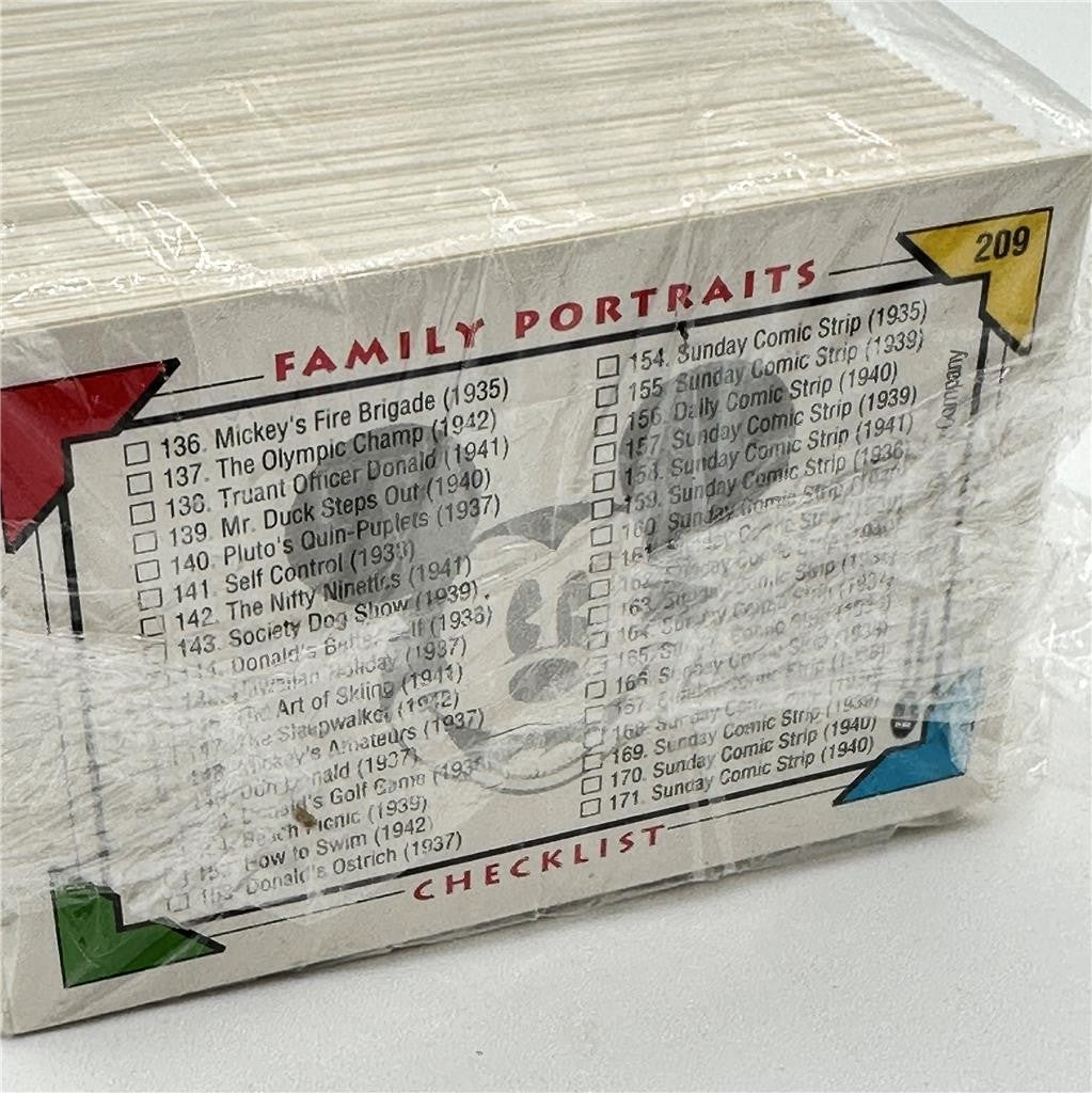 1991 Disney SET210 Card Favorite Stories Family Portraits World Tour Missing 109