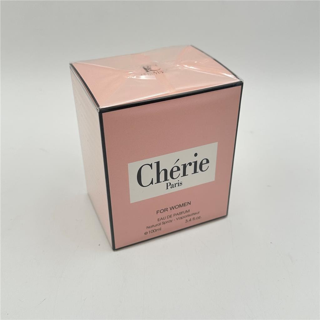 Cherie Paris 3.4 oz  Fragrance for Women Sealed Box