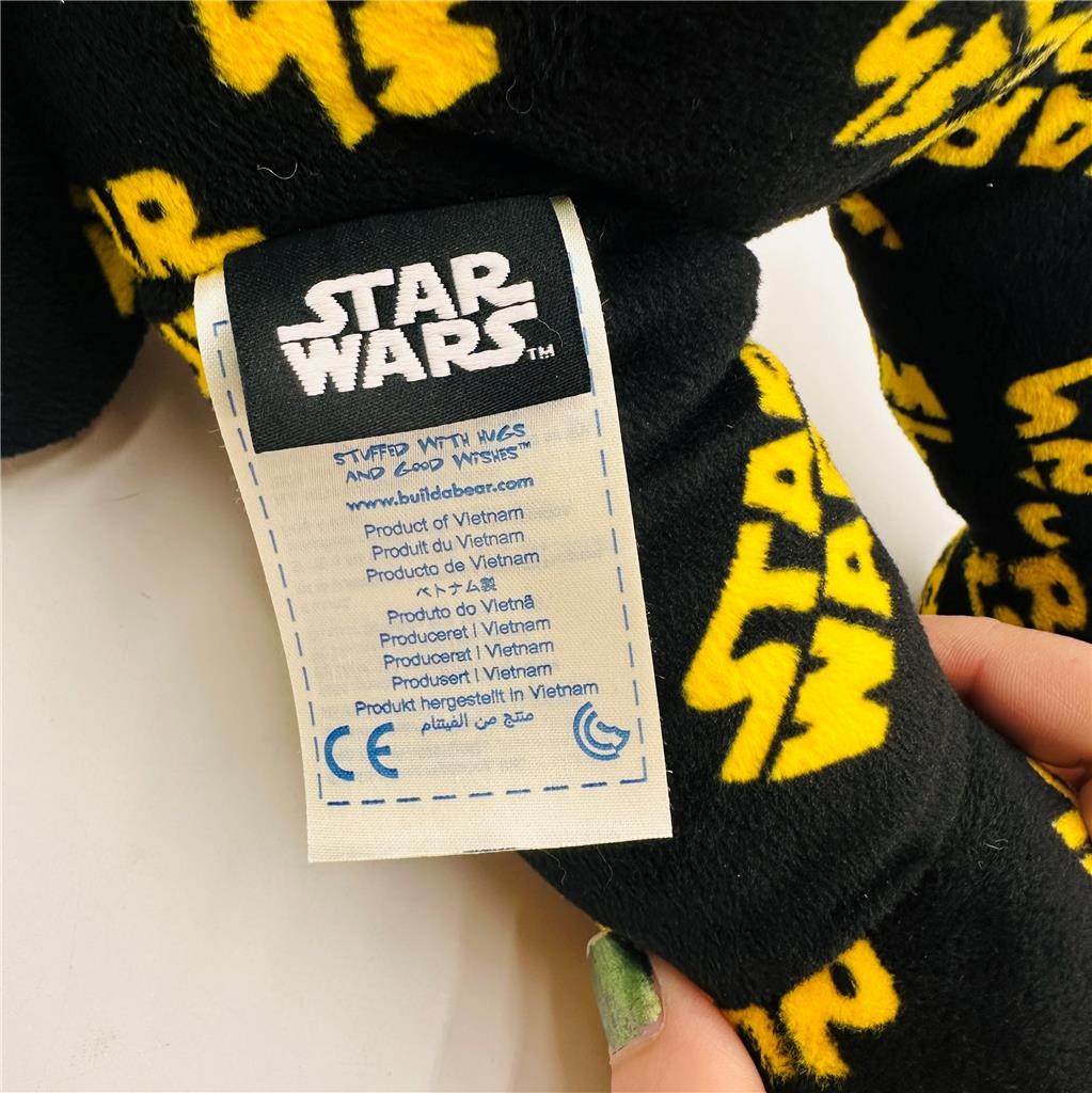 Star Wars Build A Bear Stuffed  Bear w/ Teenage Mutant Ninja Turle Theme Song