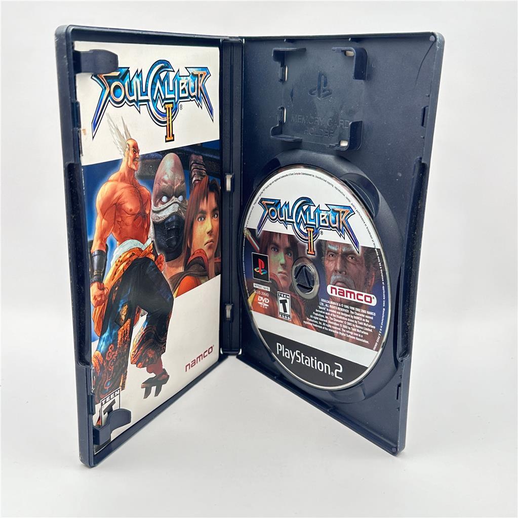 Soul Calibur II (Sony PlayStation 2, 2003) Black Label CIB