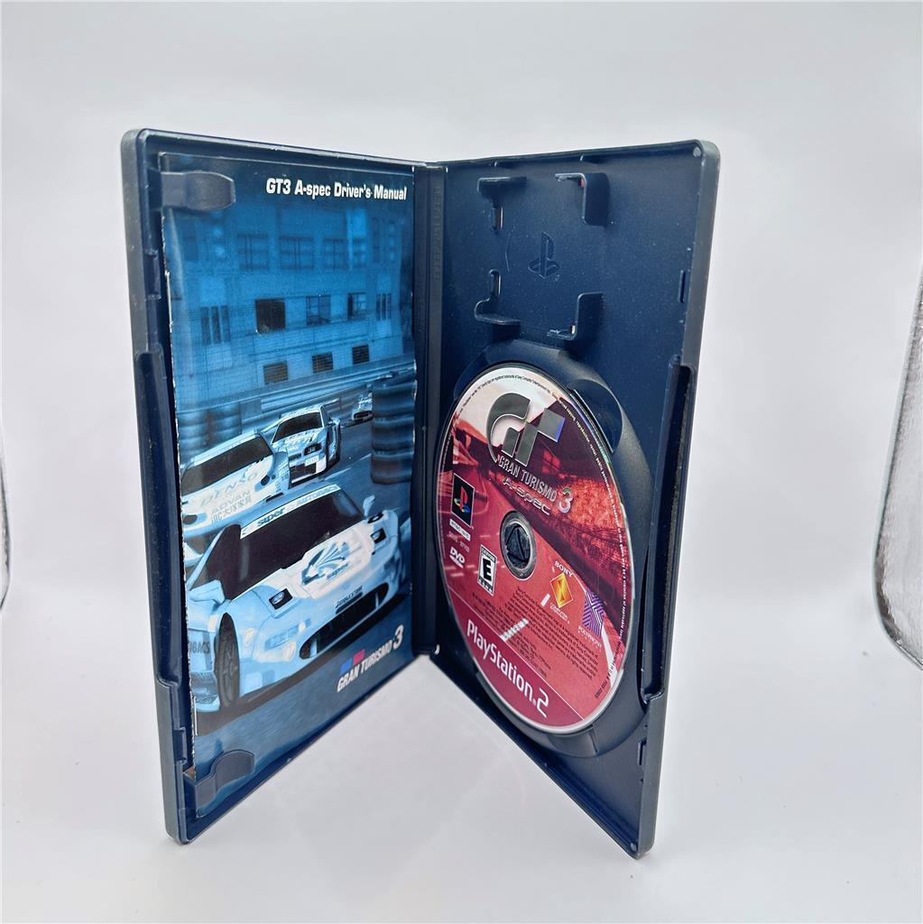 Gran Turismo 3 A-spec PS2 Sony PlayStation 2 CIB Complete Red Variant