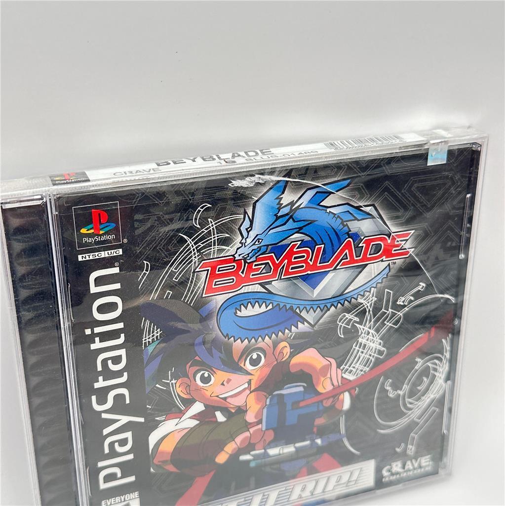 Beyblade (Sony PlayStation 1, 2002) SEALED CRACKED JEWEL CASE