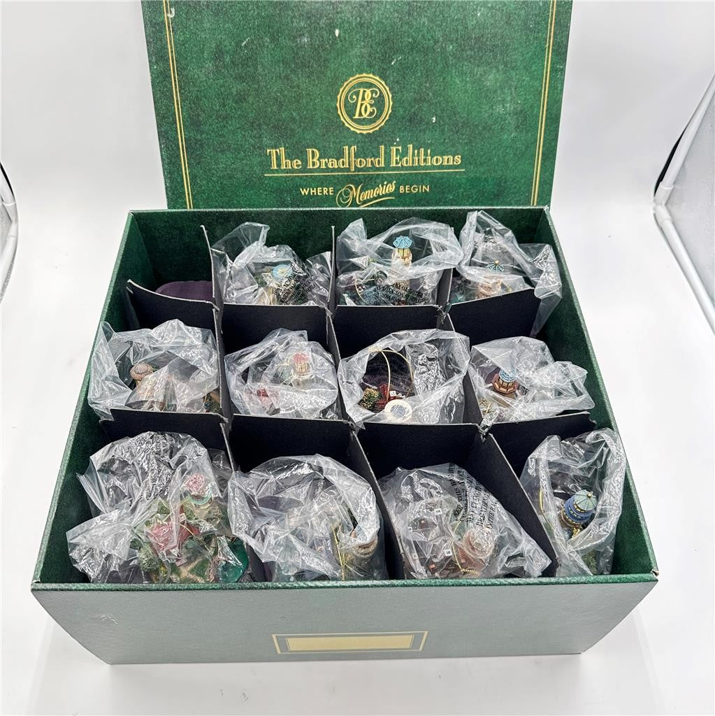 11 Thomas Kinkade Illuminated Lighthouse Collection The Bradford Ed. See Descrip