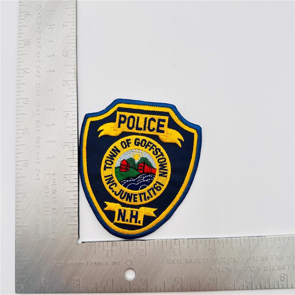 Town of Goffstown NH Police Patch