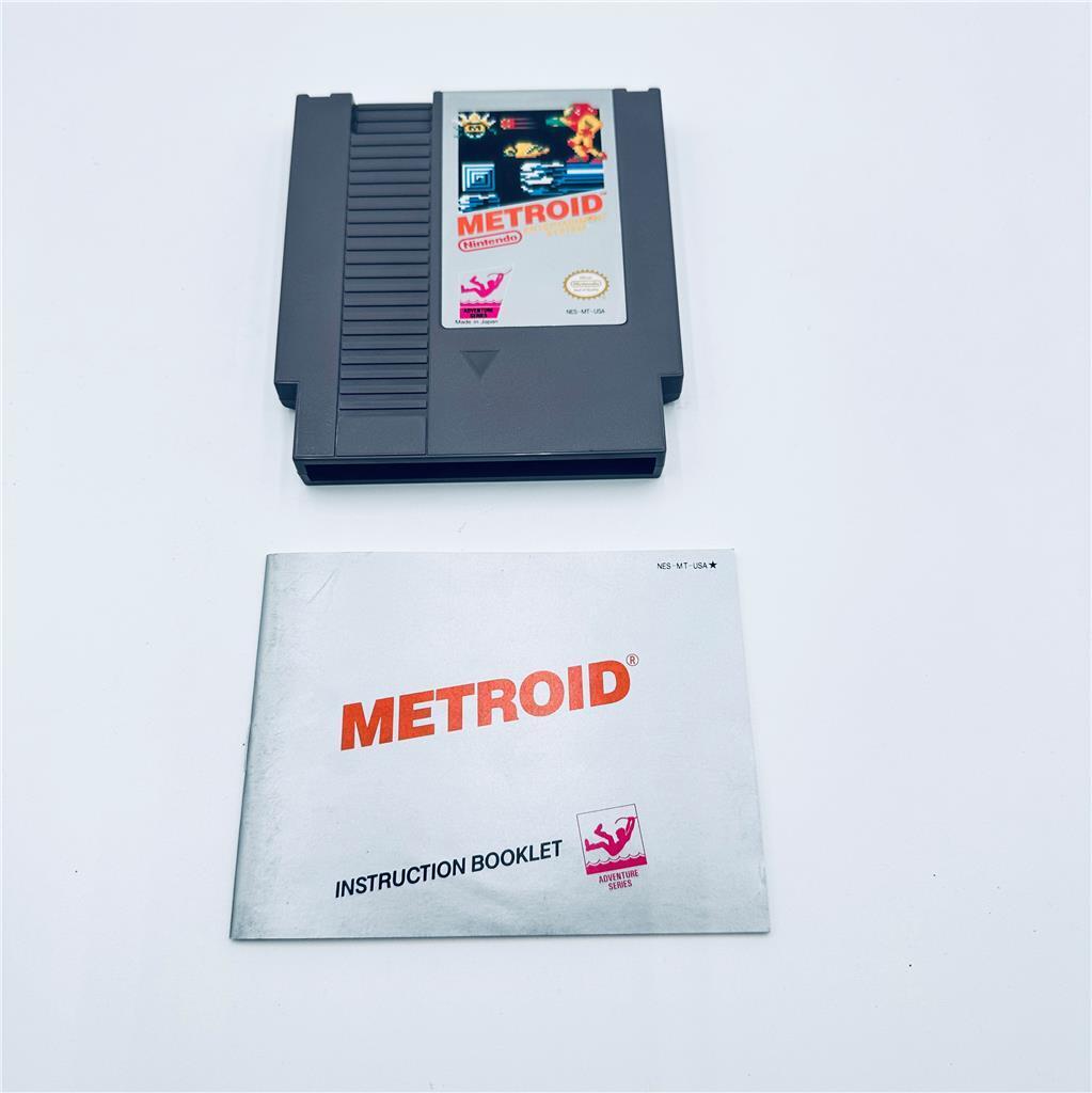 Metroid  -with  Star Code Manual (Nintendo NES, 1987)