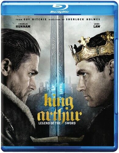 King Arthur: Legend of the Sword (Blu-ray, 2017) with slip-cover