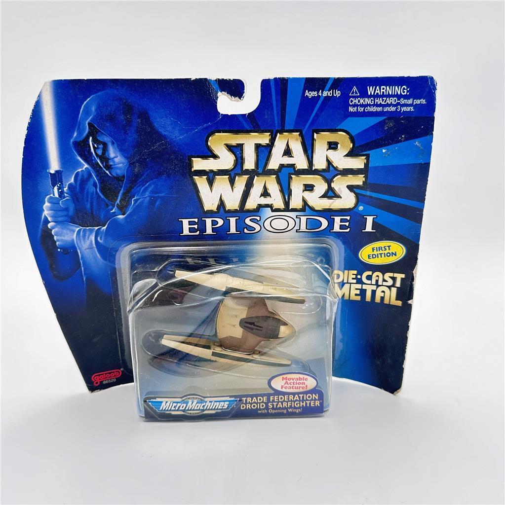 1998 Micro Machines Star Wars Episode I Trade Federation Droid Starfight