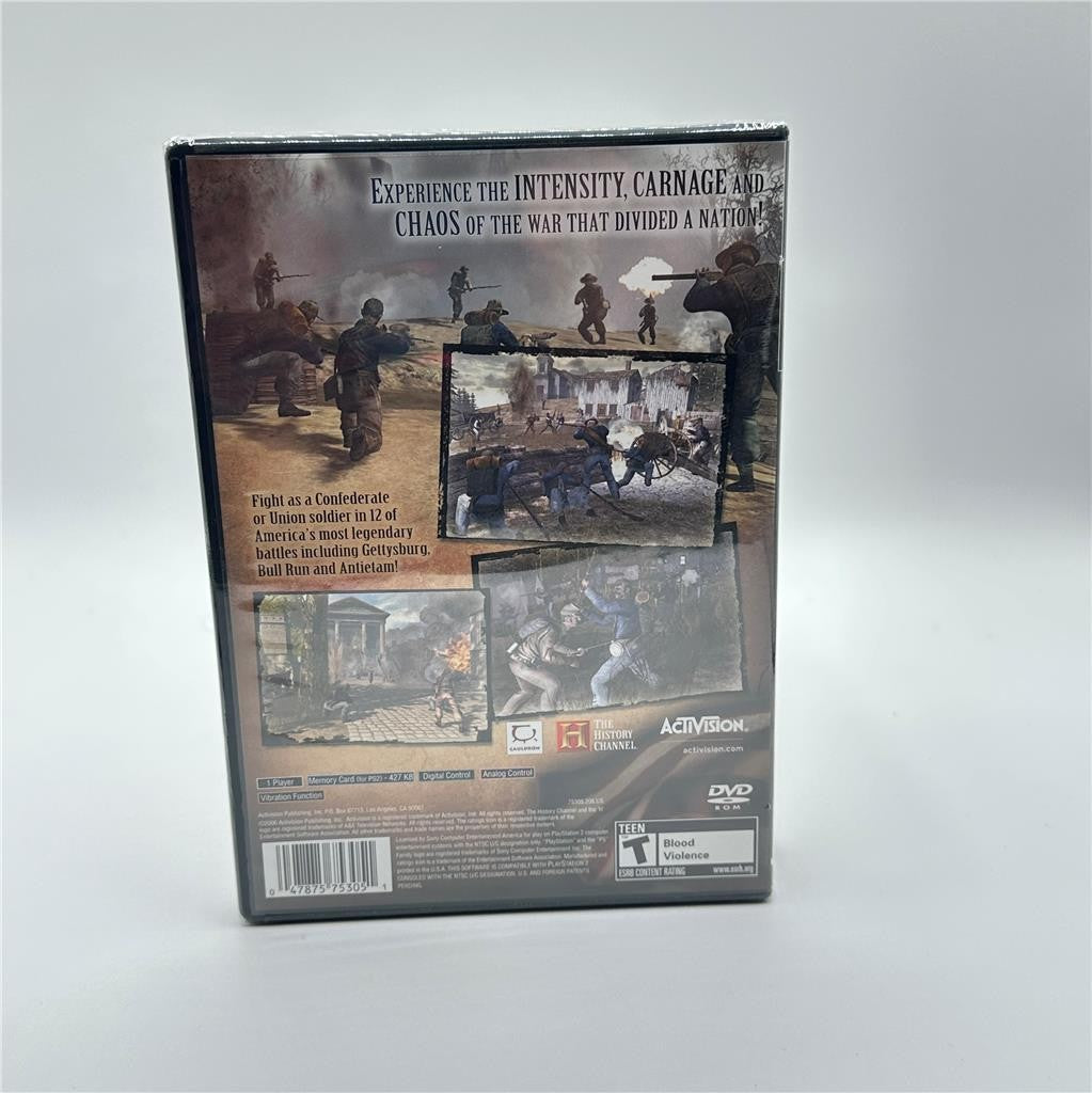 History Channel: Civil War -- A Nation Divided (Sony PlayStation 2, 2006)