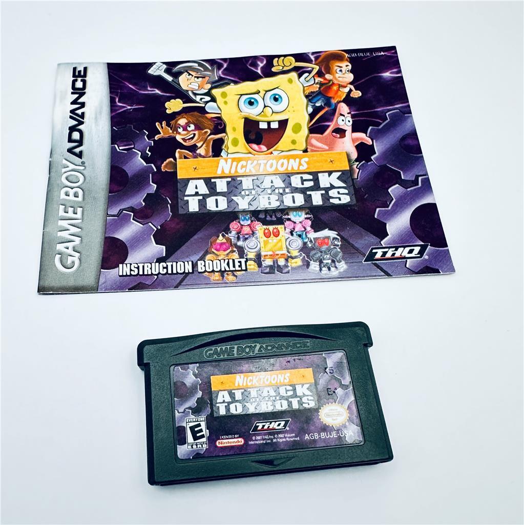 Nicktoons: Attack of the Toybots (Nintendo Gameboy Advanced, 2007)