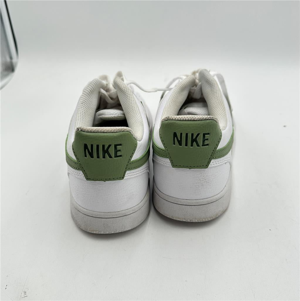 Size 11 Nike Court Vision Next Nature Low White Oil Green See Description
