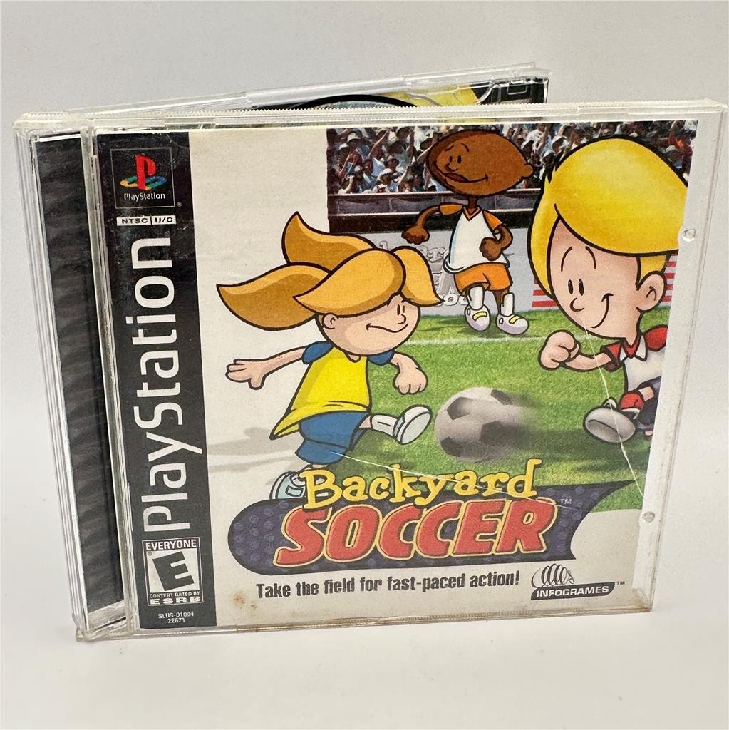 Backyard Soccer (Sony PlayStation 1, 2001)