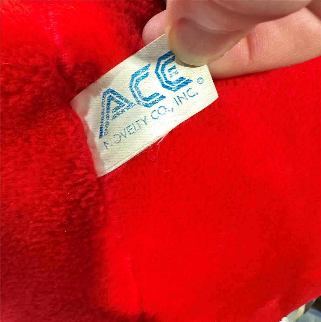 Ace Novelty Co M&M's Red Plush  Approx.  42" Long and 30" Across