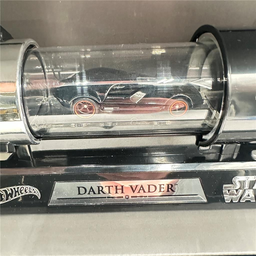 2014 SDCC EXCLUSIVE Hot Wheels Star Wars Darth Vader Lightsaber Disney Mattel