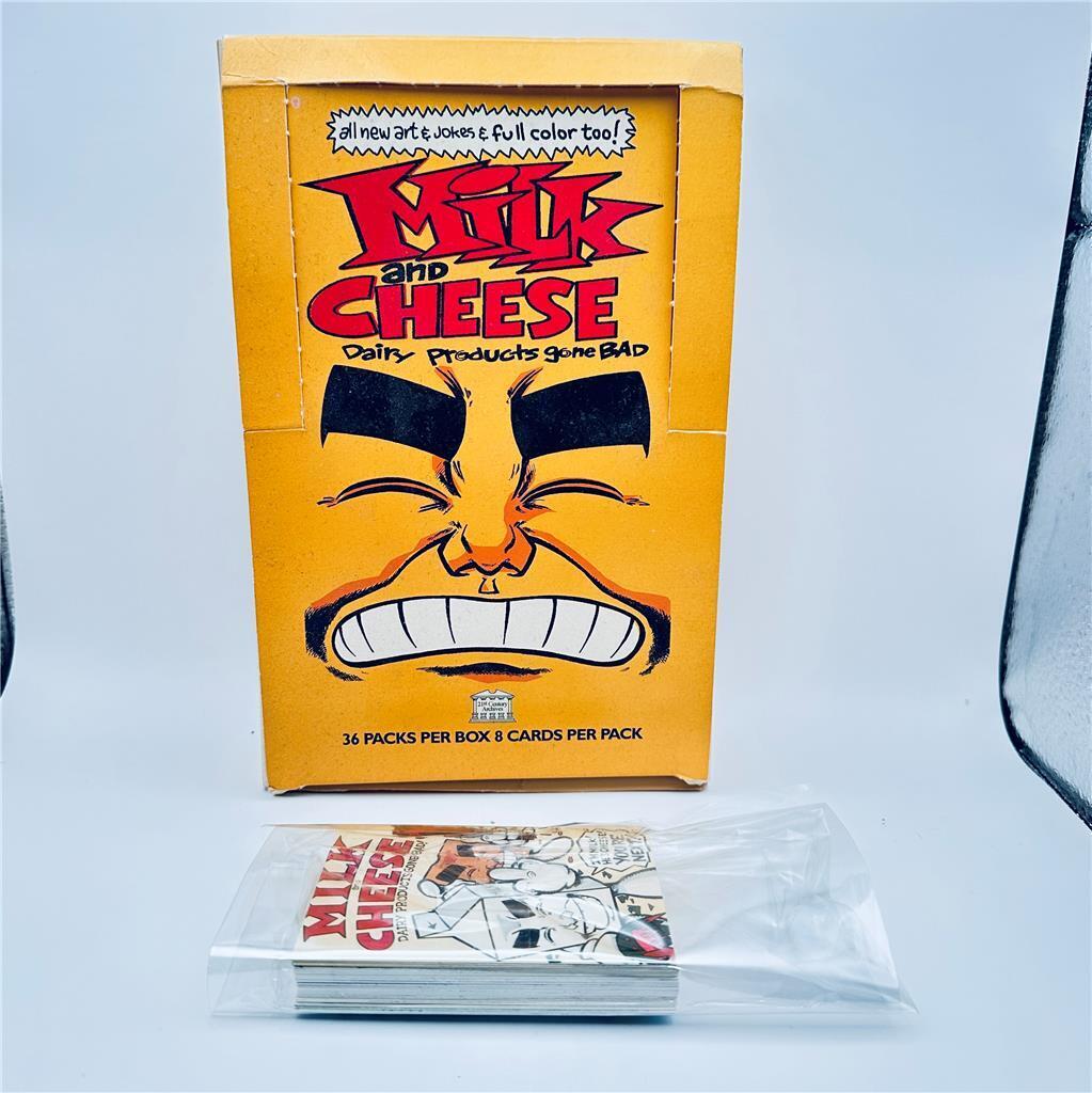 MILK AND CHEESE TRADING CARDS SET 21ST CENTURY 1995 EVAN DORKIN  Empty Display b