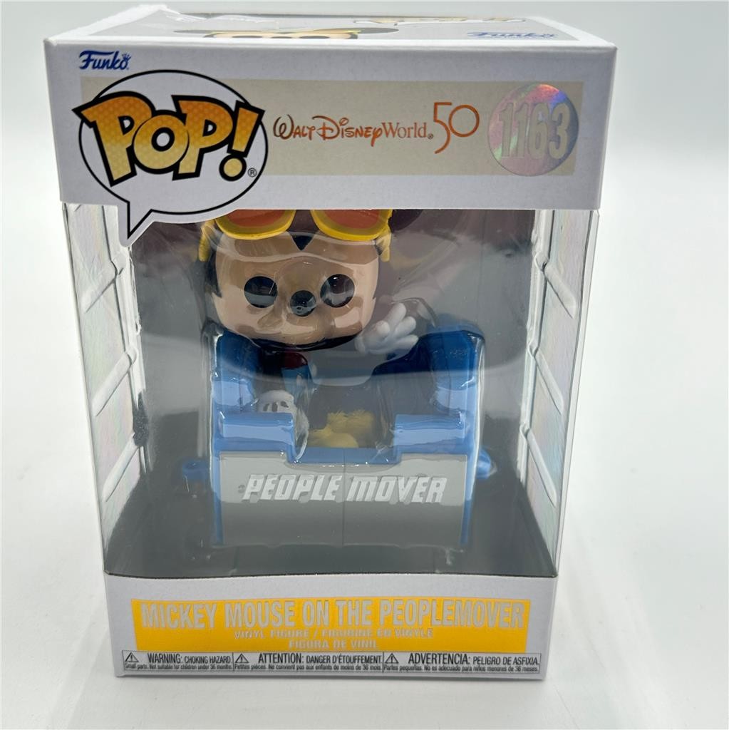 Funko Pop! Walt Disney World 50 Mickey Mouse On The People Mover #1163