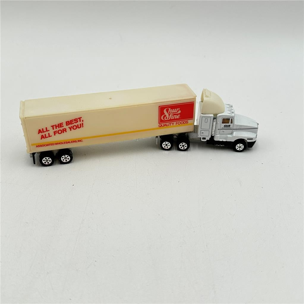Road Champs 1987 Shur Fine Quality Food Semi Truck