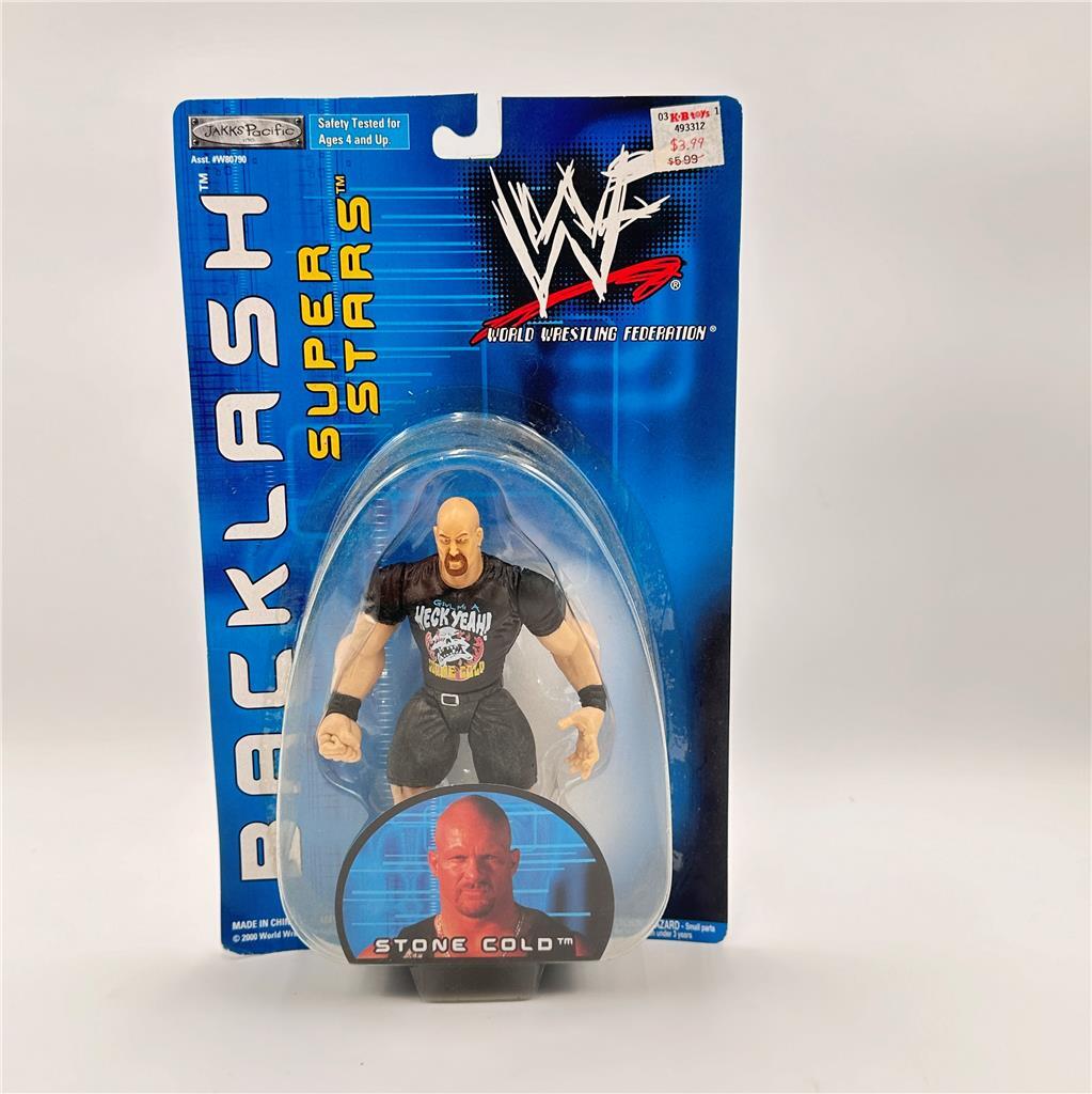 WWF Stone Cold: BackLash Super Stars Action Figure Jakks Pacific