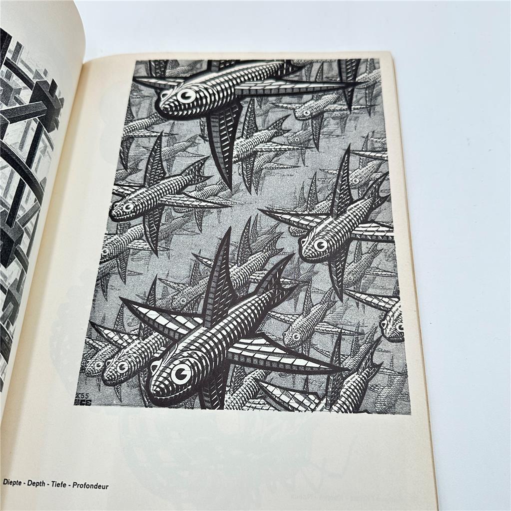 The Graphic Work of M.C. Escher w/explanations by the artist soft cover  '71