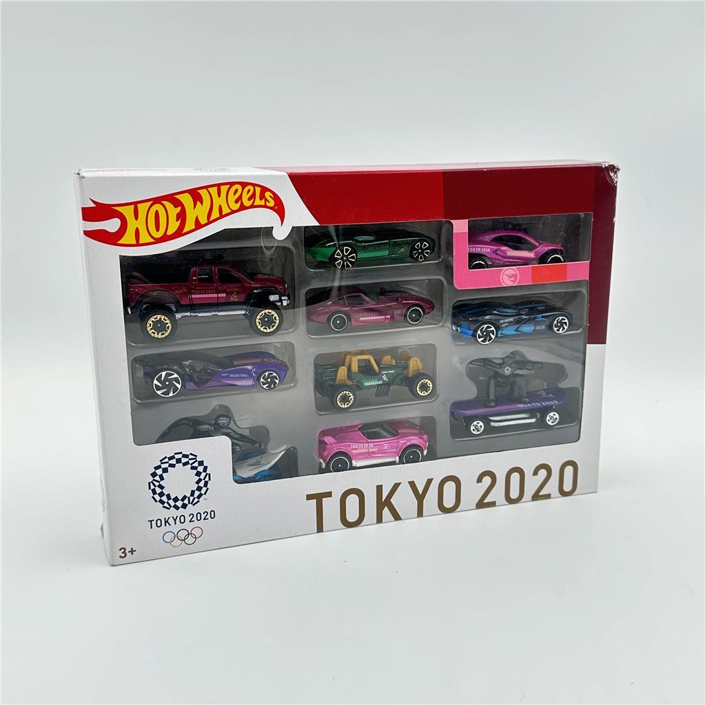Tokyo 2020 OLYMPICS Hot Wheels COMPLETE 10 CAR SET